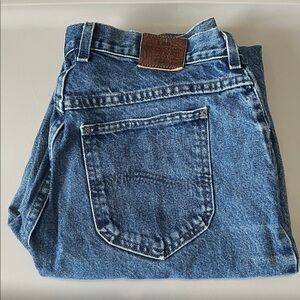Lee Straight Leg Medium Wash Jeans Size 14
